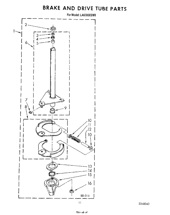 Diagram for LA6380XSW0