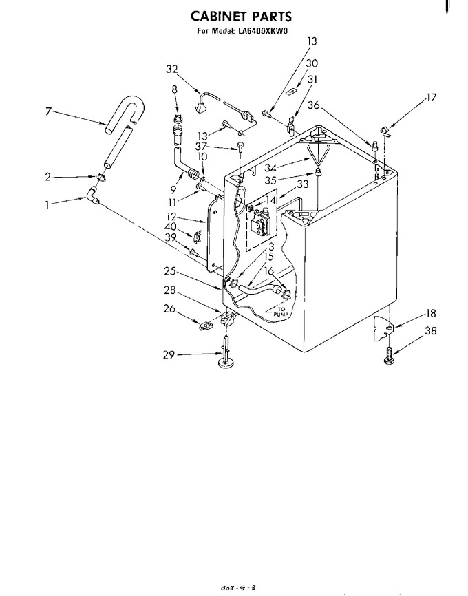 Diagram for LA6400XKW0