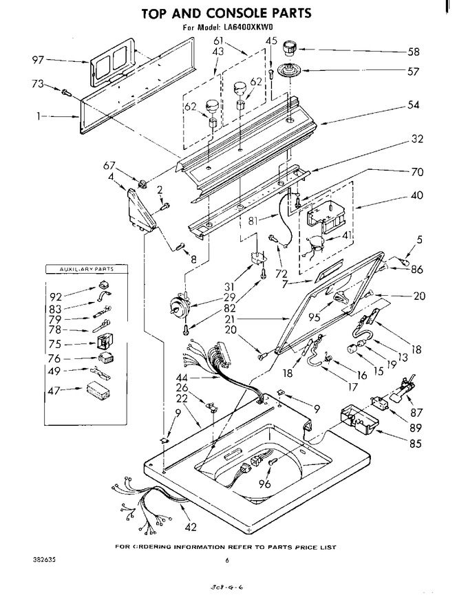 Diagram for LA6400XKW0