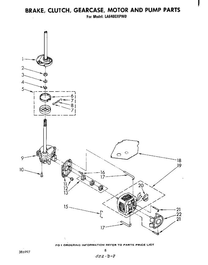 Diagram for LA6400XPW0