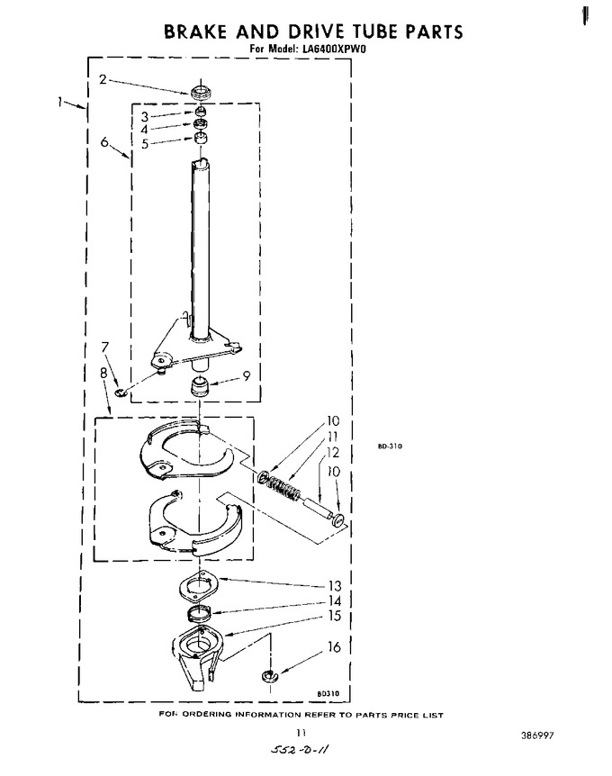 Diagram for LA6400XPW0
