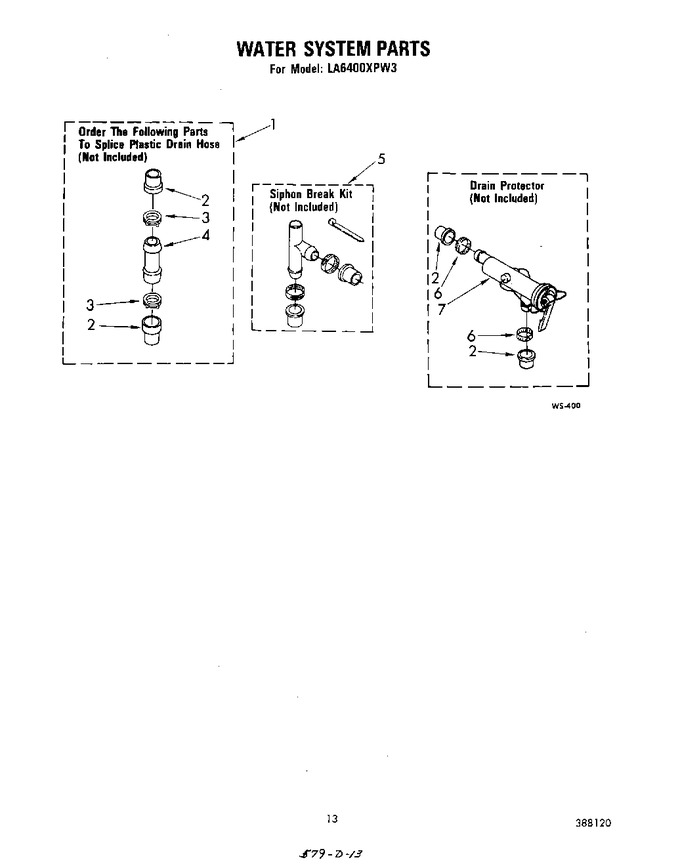 Diagram for LA6400XPW3