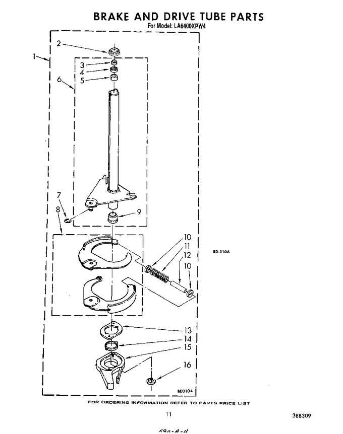 Diagram for LA6400XPW4
