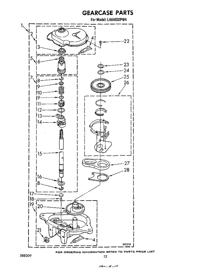 Diagram for LA6400XPW4