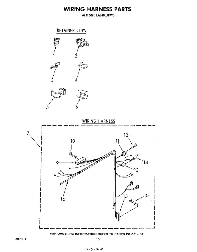 Diagram for LA6400XPW5