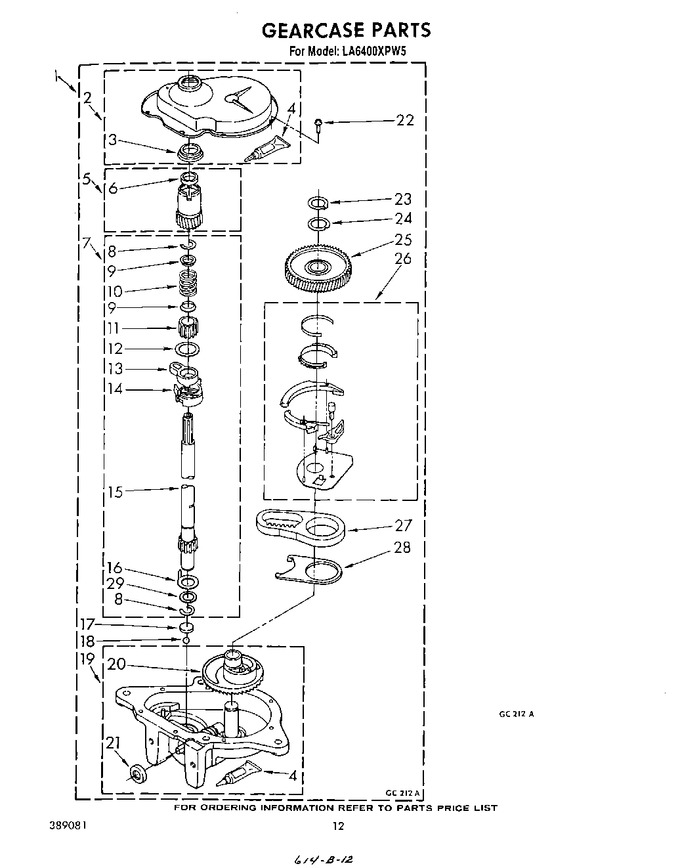 Diagram for LA6400XPW5