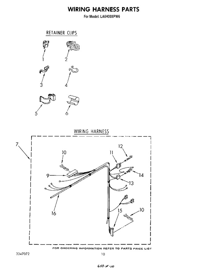 Diagram for LA6400XPW6