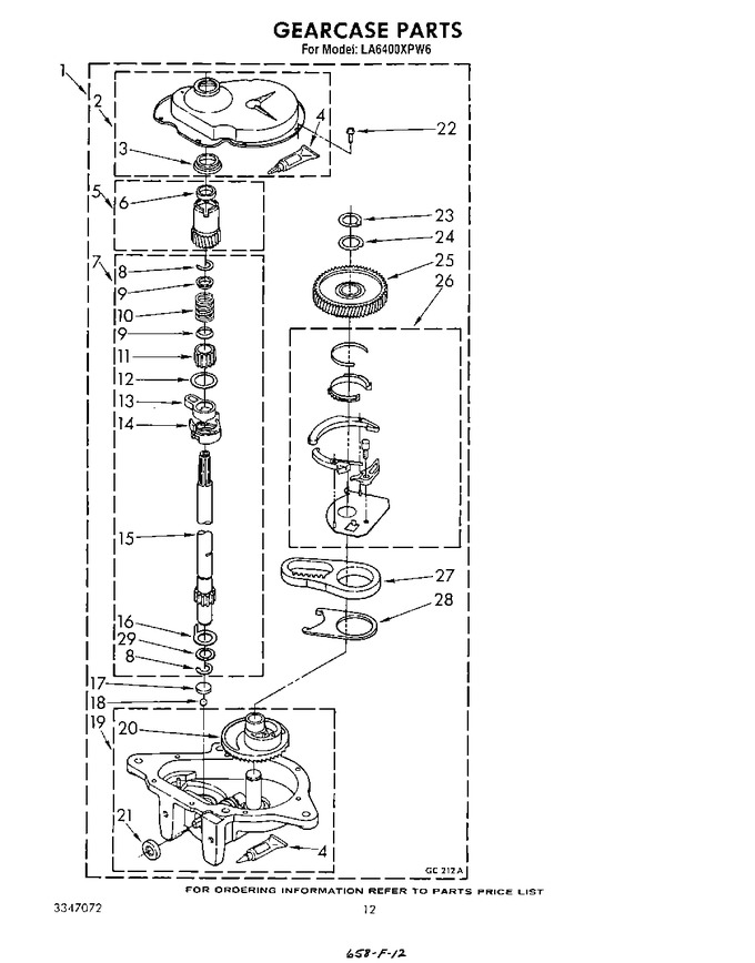 Diagram for LA6400XPW6