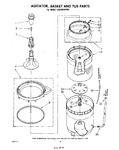 Diagram for 04 - Agitator, Basket And Tub