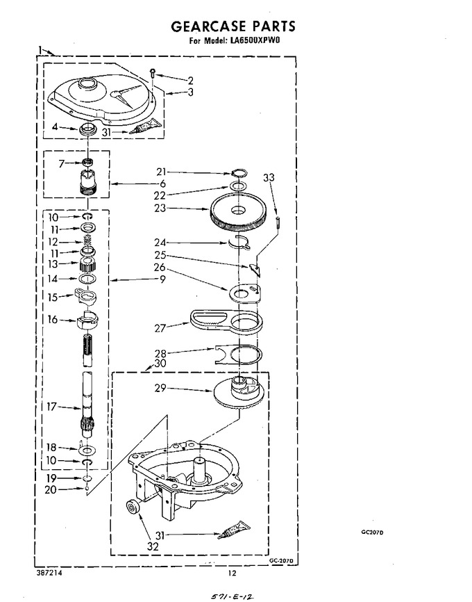 Diagram for LA6500XPW0