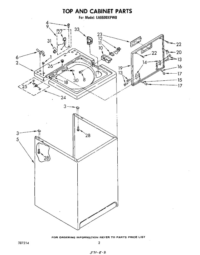 Diagram for LA6500XPW0