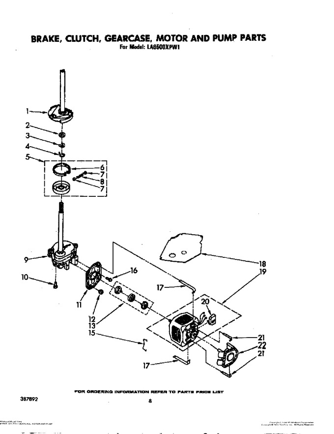 Diagram for LA6500XPW1
