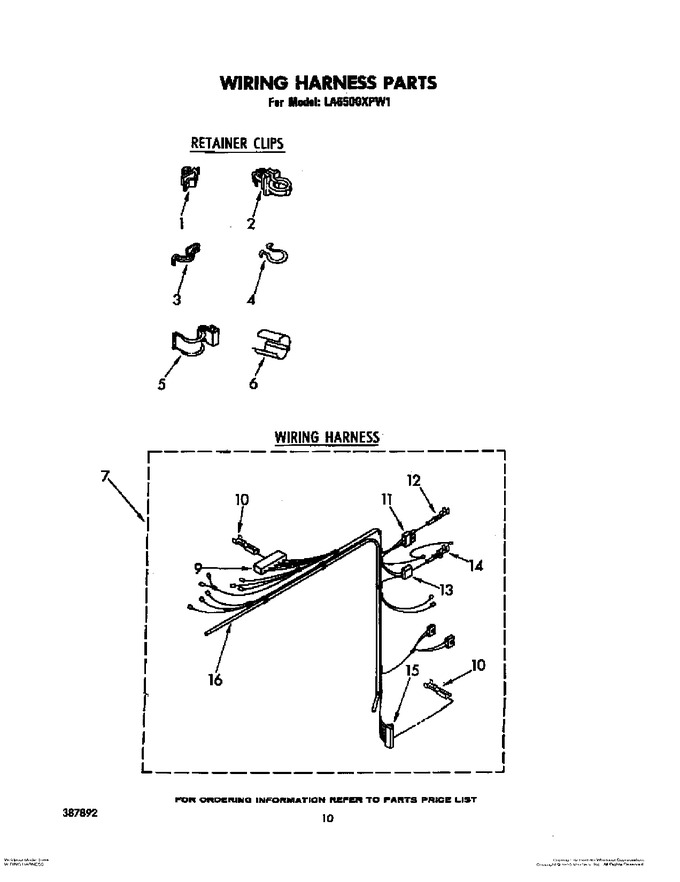 Diagram for LA6500XPW1