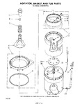 Diagram for 04 - Agitator, Basket And Tub