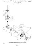 Diagram for 06 - Brake, Clutch, Gearcase, Motor And Pump