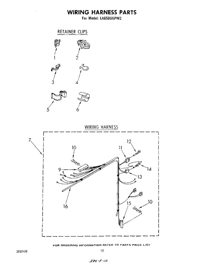 Diagram for LA6500XPW2