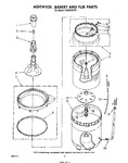 Diagram for 04 - Agitator, Basket And Tub