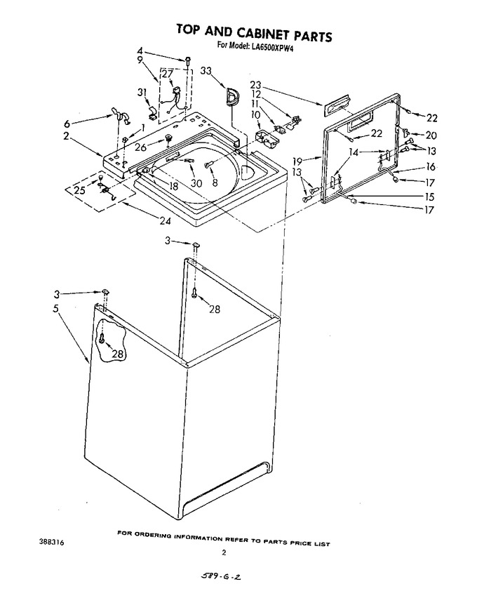 Diagram for LA6500XPW4