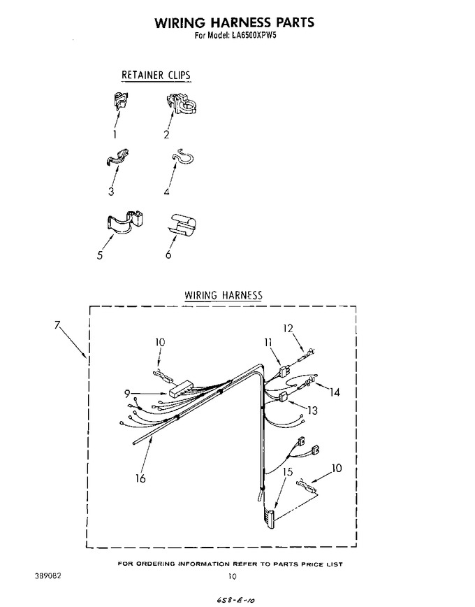 Diagram for LA6500XPW5