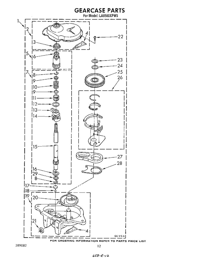 Diagram for LA6500XPW5