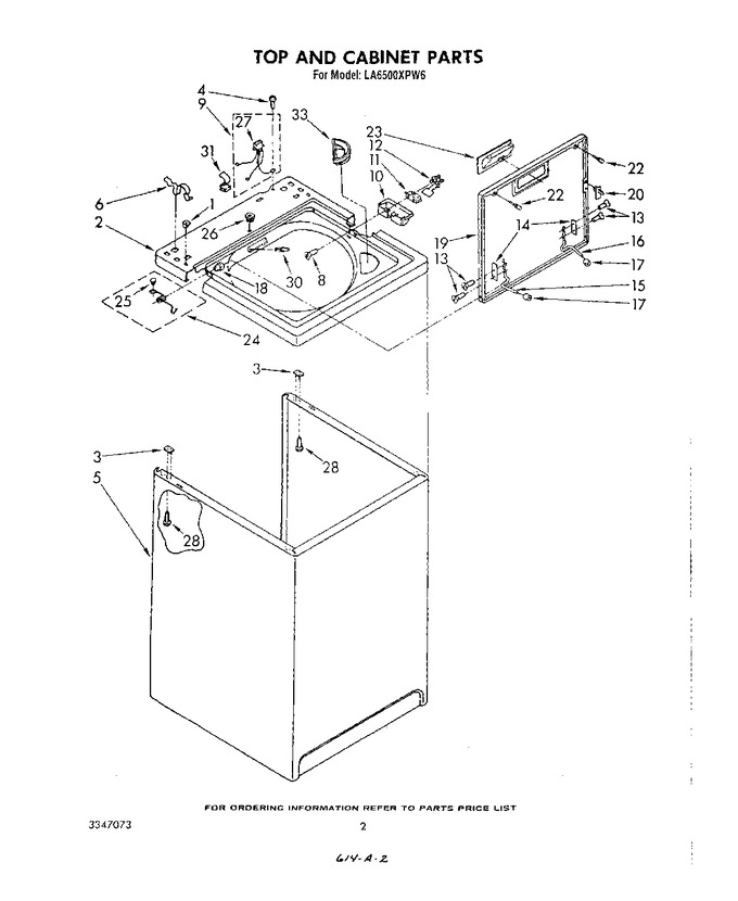 Diagram for LA6500XPW6