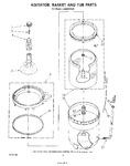 Diagram for 05 - Agitator, Basket And Tub