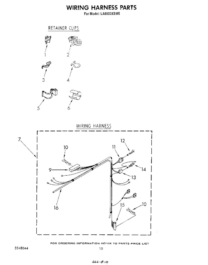 Diagram for LA6500XSW0
