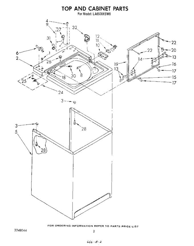 Diagram for LA6500XSW0