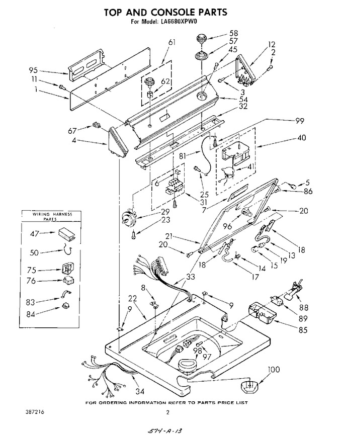 Diagram for LA6680XPW0