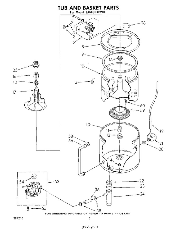 Diagram for LA6680XPW0