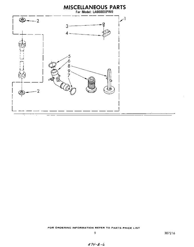 Diagram for LA6680XPW0