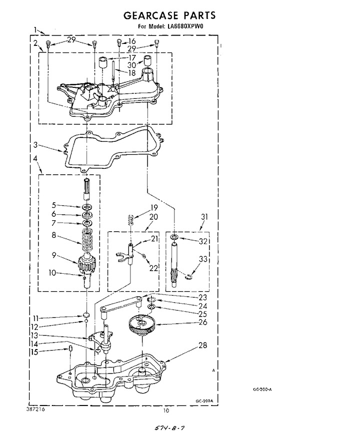 Diagram for LA6680XPW0