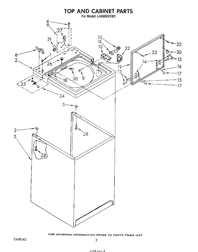 Diagram for LA6680XSW0