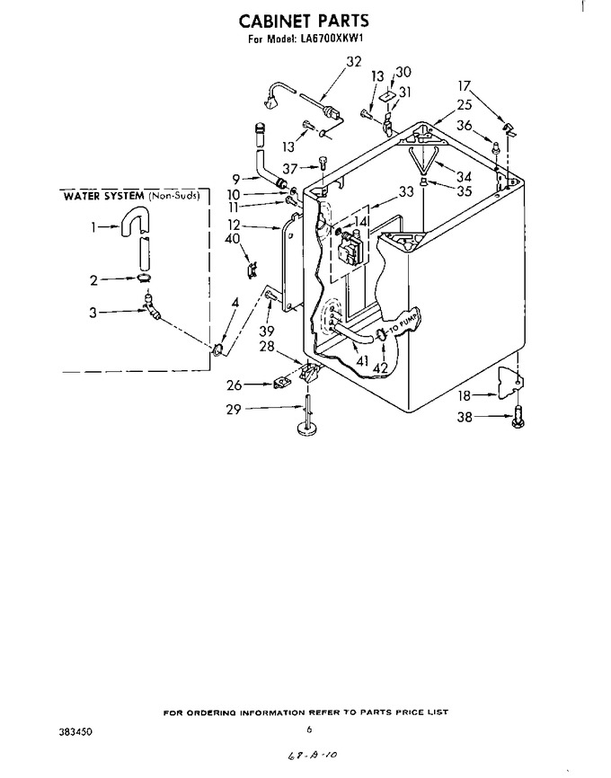 Diagram for LA6700XKW1