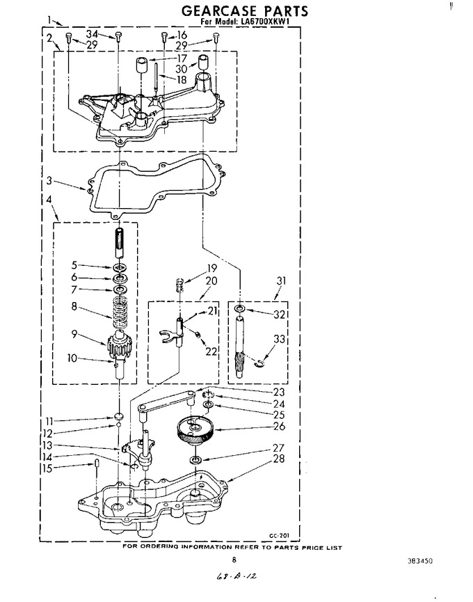 Diagram for LA6700XKW1