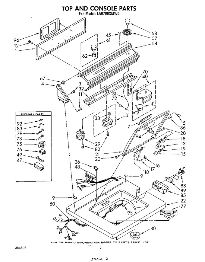 Diagram for LA6700XMW0