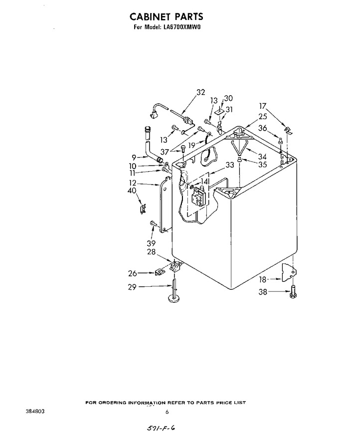 Diagram for LA6700XMW0