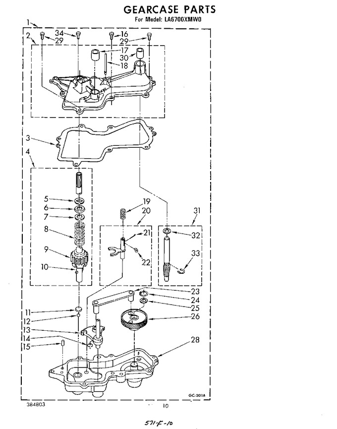 Diagram for LA6700XMW0