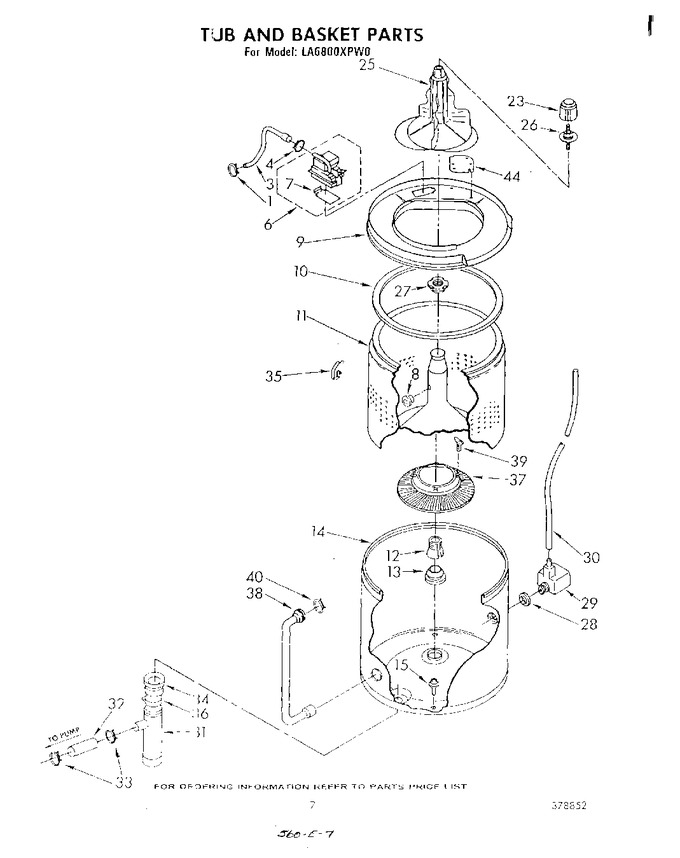 Diagram for LA6800XPW0