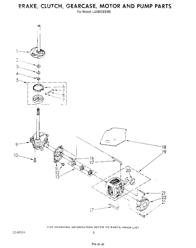 Diagram for LA6800XSW0