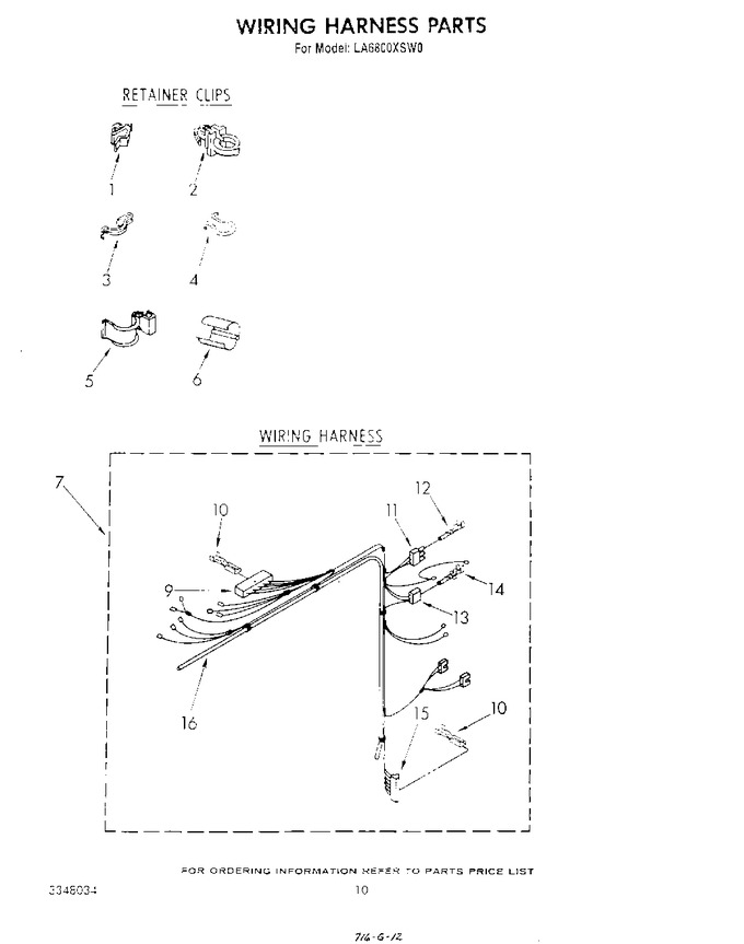 Diagram for LA6800XSW0