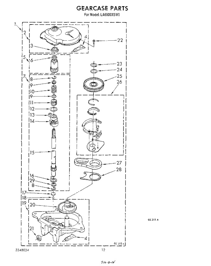 Diagram for LA6800XSW0