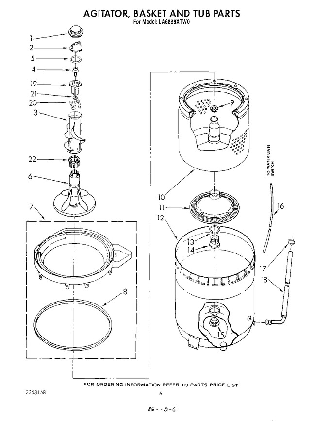 Diagram for LA6888XTW0