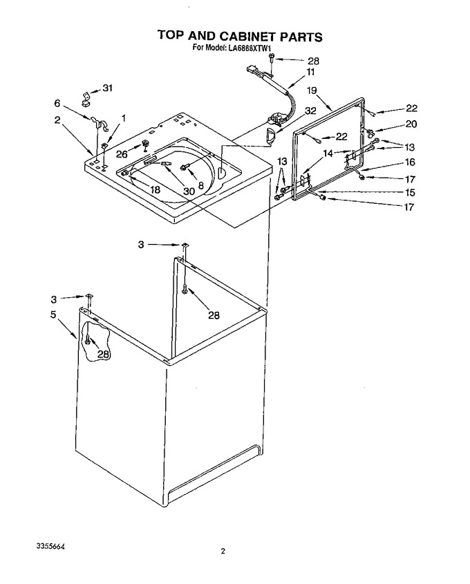 Diagram for LA6888XTW1