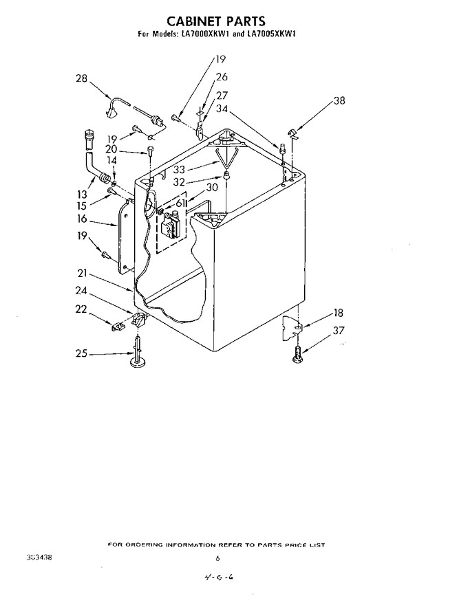Diagram for LA7000XKW1