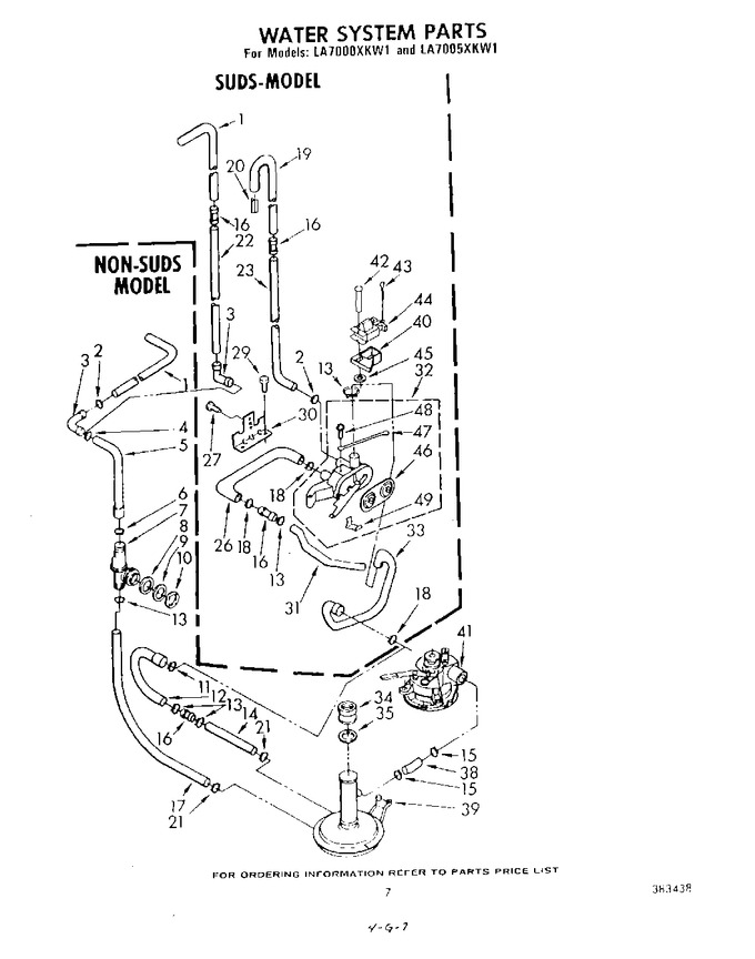 Diagram for LA7000XKW1