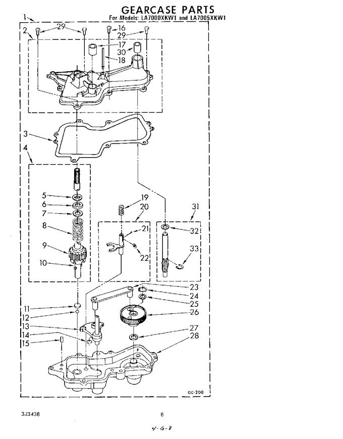 Diagram for LA7000XKW1