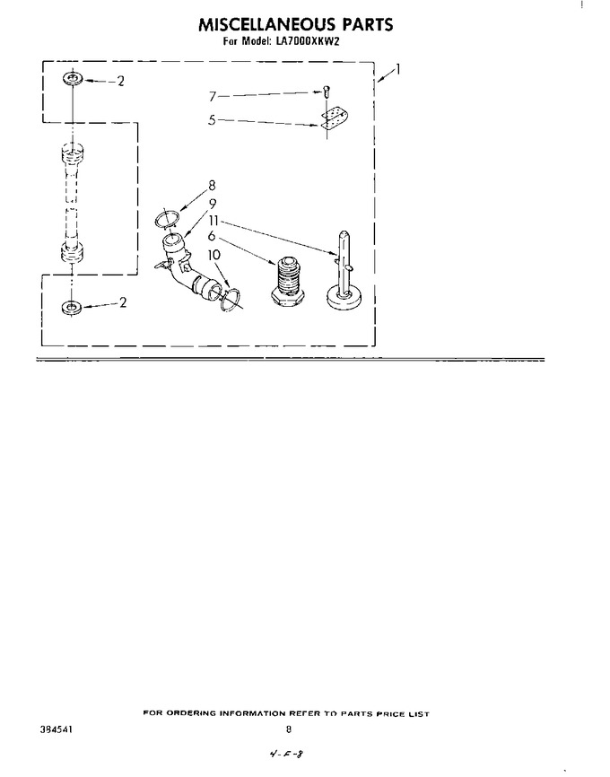 Diagram for LA7000XKW2