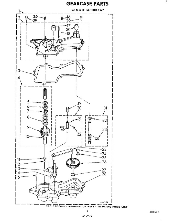 Diagram for LA7000XKW2