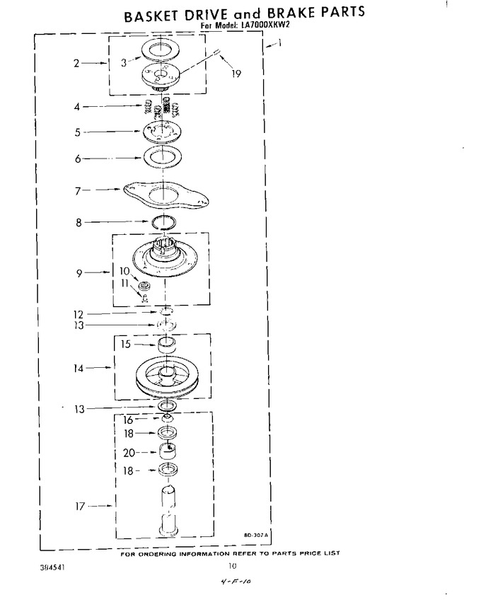 Diagram for LA7000XKW2